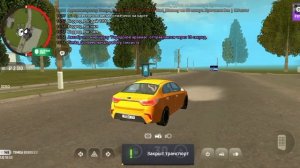 играю в Grand Mobile и работаю таксистом.🚕