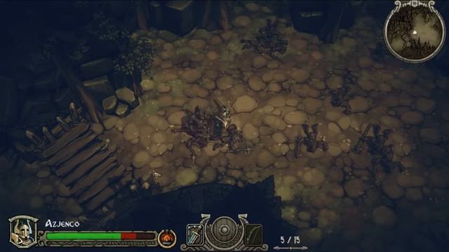 Fantasy Top Down Action Adventure Game - Azjenco tries out Arran: The Book of Heroes