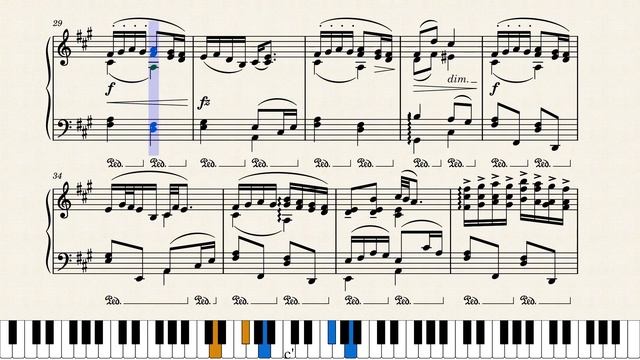 Humoreske by Antonin Dvorak| Musescore |Piano |Sheet Music |Notation |Piano |Harpsichord |Organ смотреть онлайн