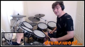 ★ Iron Man (Black Sabbath) ★ FREE Video Drum Lesson | How To Play SONG (Bill Ward)