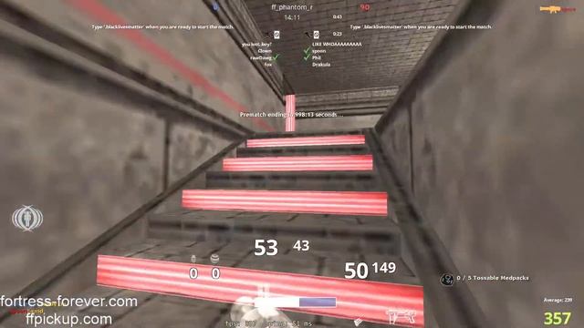 Playing Fortress Forever смотреть онлайн