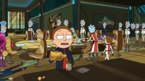 Уберите с верхушки пожалуйста  Рик и Морти))))