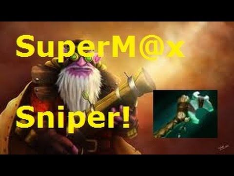 SuperM@x and friends Sniper (Force Staff) Highlights Dota 2 смотреть онлайн