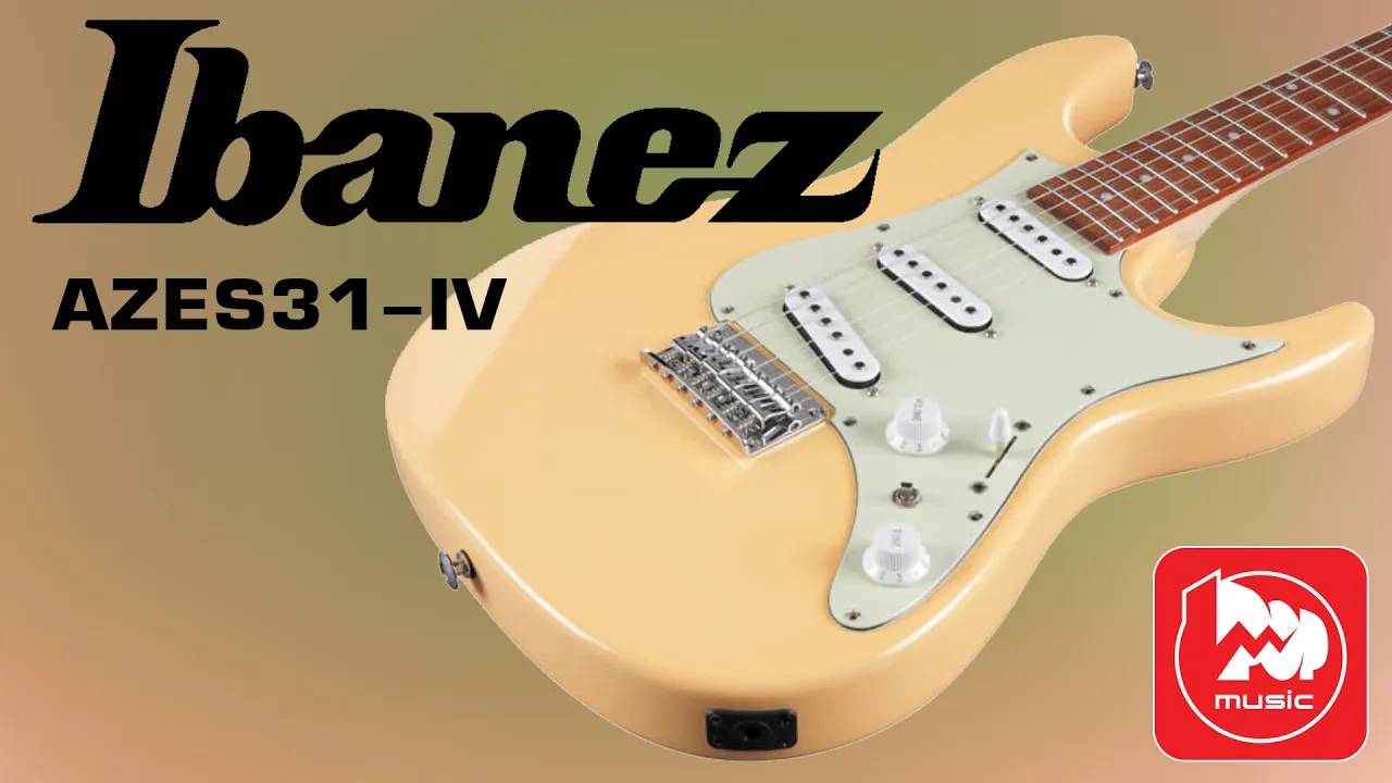 Ibanez AZES31 - электрогитара SSS с возможностью звучания хамбакеров