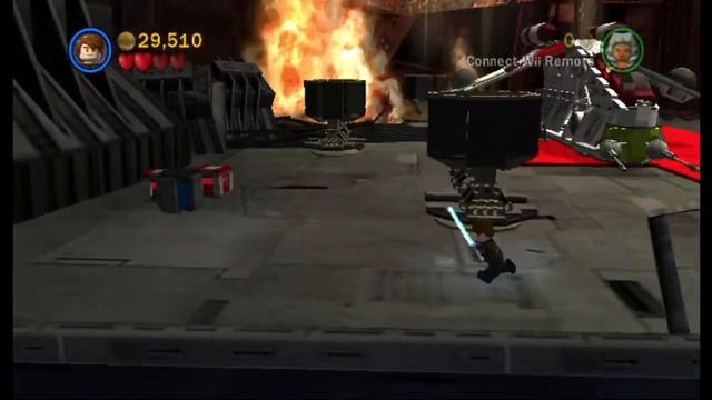 Lego Stars Wars 3: The Clone Wars (Wii U) Part 9: "Jedi Crash" смотреть онлайн