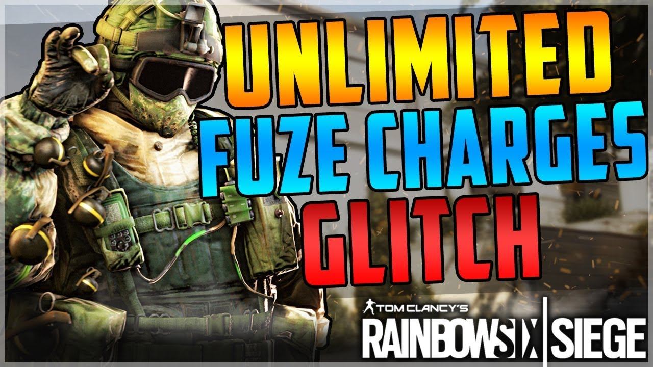 CRAZY UNLIMITED FUZE CLUSTER CHARGE GLITCH - GET 9999 CHARGES - (Rainbow Six Siege) AFTER PATCH смотреть онлайн