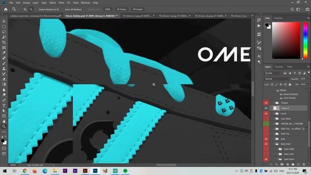 Sapatos ni Omen x Adidas Sprstr - VALORANT - Custom Art (TIMELAPSE) смотреть онлайн