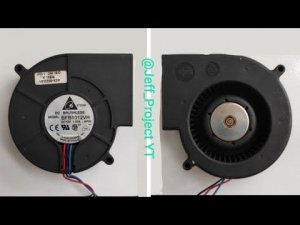 Delta Fan BFB1012VH 12v 1.80A 5300rpm 9232 Centrifugal Blower Server Tray Fan