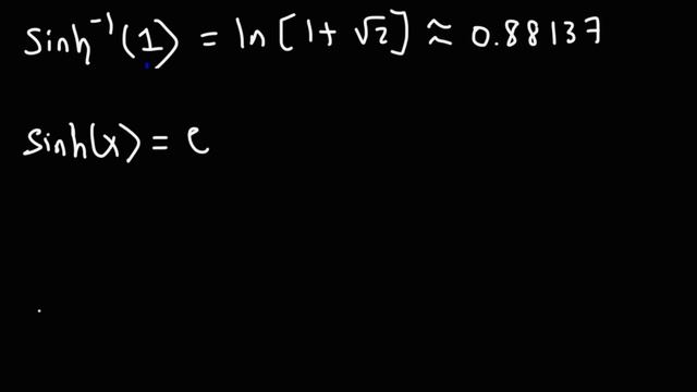 Evaluating Inverse Hyperbolic Functions