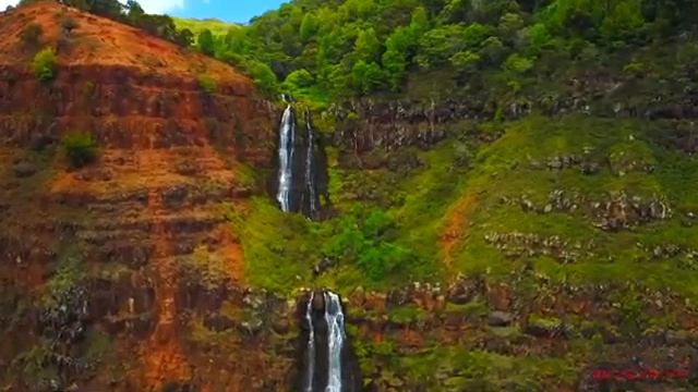 Hawaii 4K • Beautiful Scenery, Relaxing Music & Nature Soundscapes • Meditation Nature