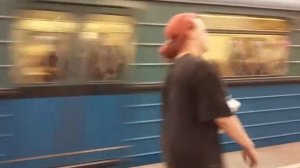 Ёж3 и ЕМ-508Т На станции Кузнецкий мост