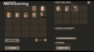 Crafting The Saxton Hale Mask in Team Fortress 2! (Halloween Edition)
