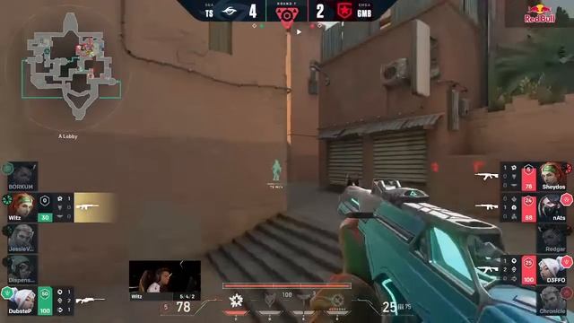 Gambit nats ace against Team Secret #VALORANTChampions