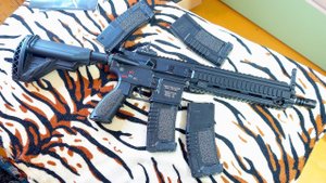 распаковка Карабина East Crane H&K416