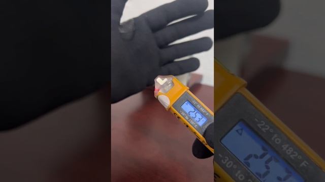 Detector de voltaje con termómetro cómo usar NCVT-4IR #electricistas #tutorial #herramientas #teste смотреть онлайн