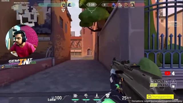 2000 Valorant Points Giveaway | Watch me Playing Valorant !vrank !rooter !giveaway смотреть онлайн