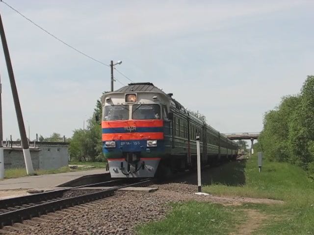 ДР1А-155 (БЧ, ТЧ-7 Брест) сообщением Брест - Влодава отправляется с о.п. Юго-Запад