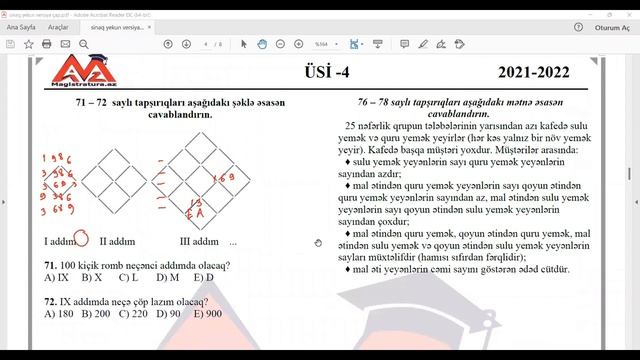 Magistratura.az- ÜSİ 4- Məntiq смотреть онлайн