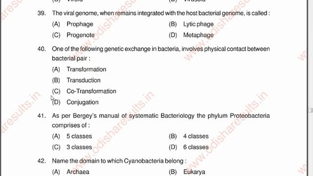 CUET PG 2023| MSc Solved Paper for PG Microbiology Entrance 2018 (Part 2) | MCQs Microbiology