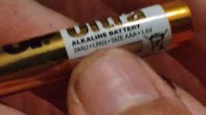 Обзор батарейки типа AAA GP Ultra AAA-12-2025-LR03-24AU-1.5V.