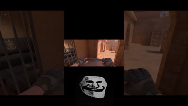 Кламси на стандофф 2 #standoff2 #мем #meme #trollface смотреть онлайн