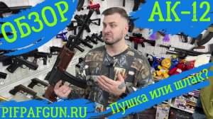 Обзор на ДЕТСКИЙ АК12 / Шлак или годнота?!