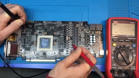 GTX 1080TI Aorus после СЦ