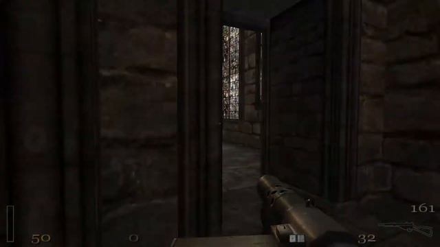 Return to Castle Wolfenstein. Full HD/60fps. Прохождение. Задание 2.  Часть 4: Оскверненная церковь смотреть онлайн