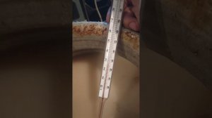 Подогреватель браги в работе