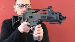 WE G36C GBB using GHK M4 GBB Mags
