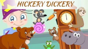 Hickory Dickory Dock | Kids Nursery Rhyme | Kids Kingdom