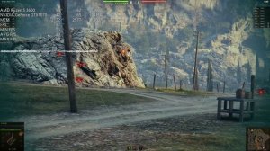 Ryzen 5 3600 + GTX1070 (World of Tanks 2K)