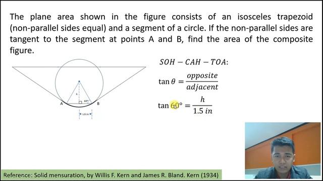 Find the area of the composite figure (in Bisaya)