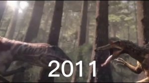 Эволюция спинозавра 2 2001-2021