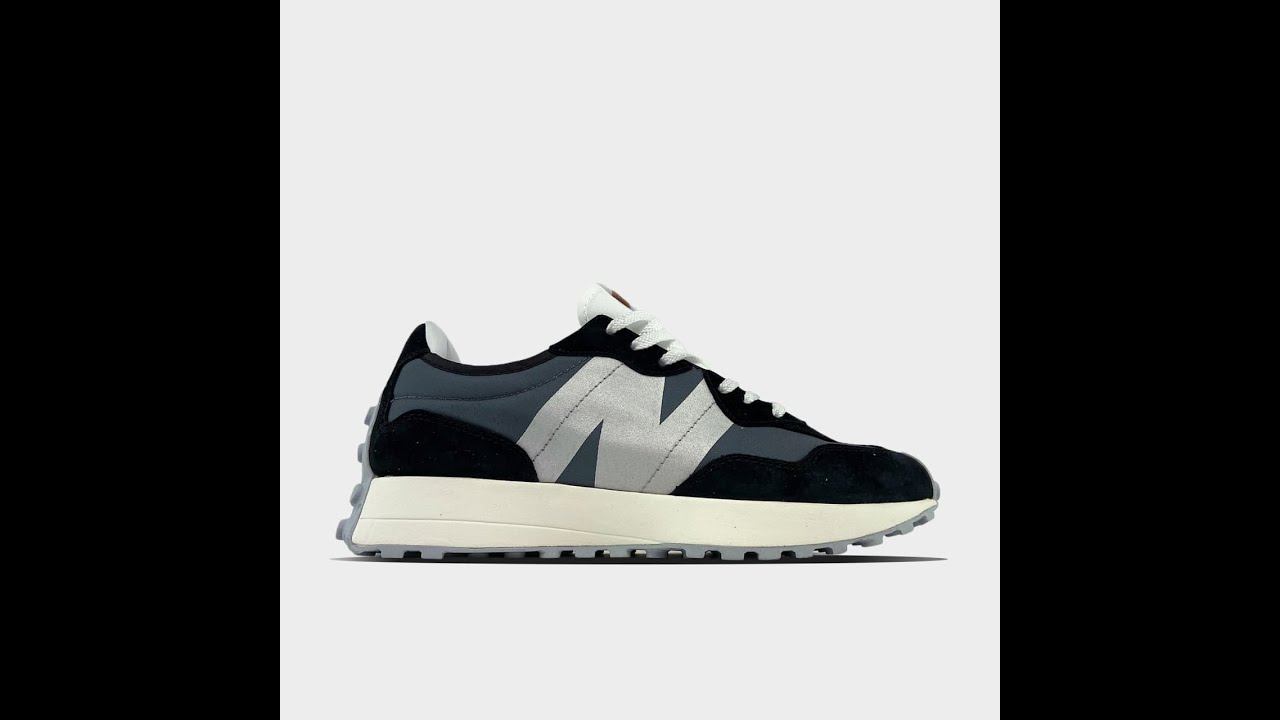New Balance 327 Black White
