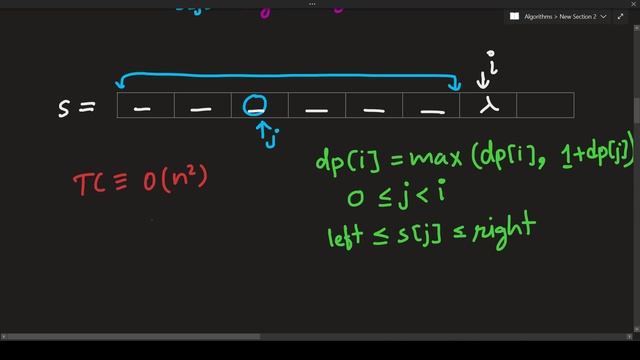 Longest Ideal Subsequence -- LeetCode 2370 -- Dynamic Programming -- Easy Explanation