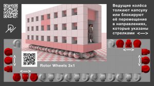 Робот NEOM robot & шведское колесо Илона & omni wheel & mecanum wheel & Swedish wheel & Ilon wheel