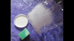 Декор плафона, делаем из прозрачного плафона матовый