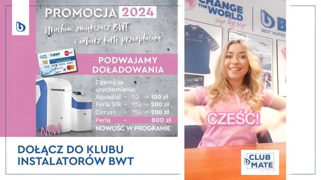 Prezentacja produktów BWT w Cieplo24.pl Zmiękczacze do wody Aquadial, Perla Silk, Cirrus+ Promocje смотреть онлайн