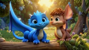 Сказки на ночь для детей | Дракончик | Спокойные мультики перед сном | Успокаивающий мульт