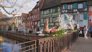 Сказочное начало 🎄 Открытие сказочной рождественской ярмарки в Кольмаре 26 ноября 2024 года