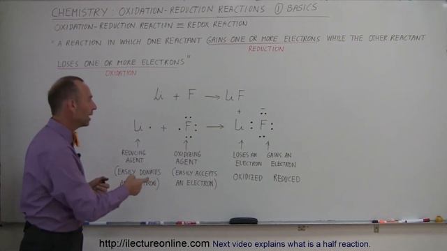 Chemistry - Oxidation-Reduction Reaction (1 of 19) Basics