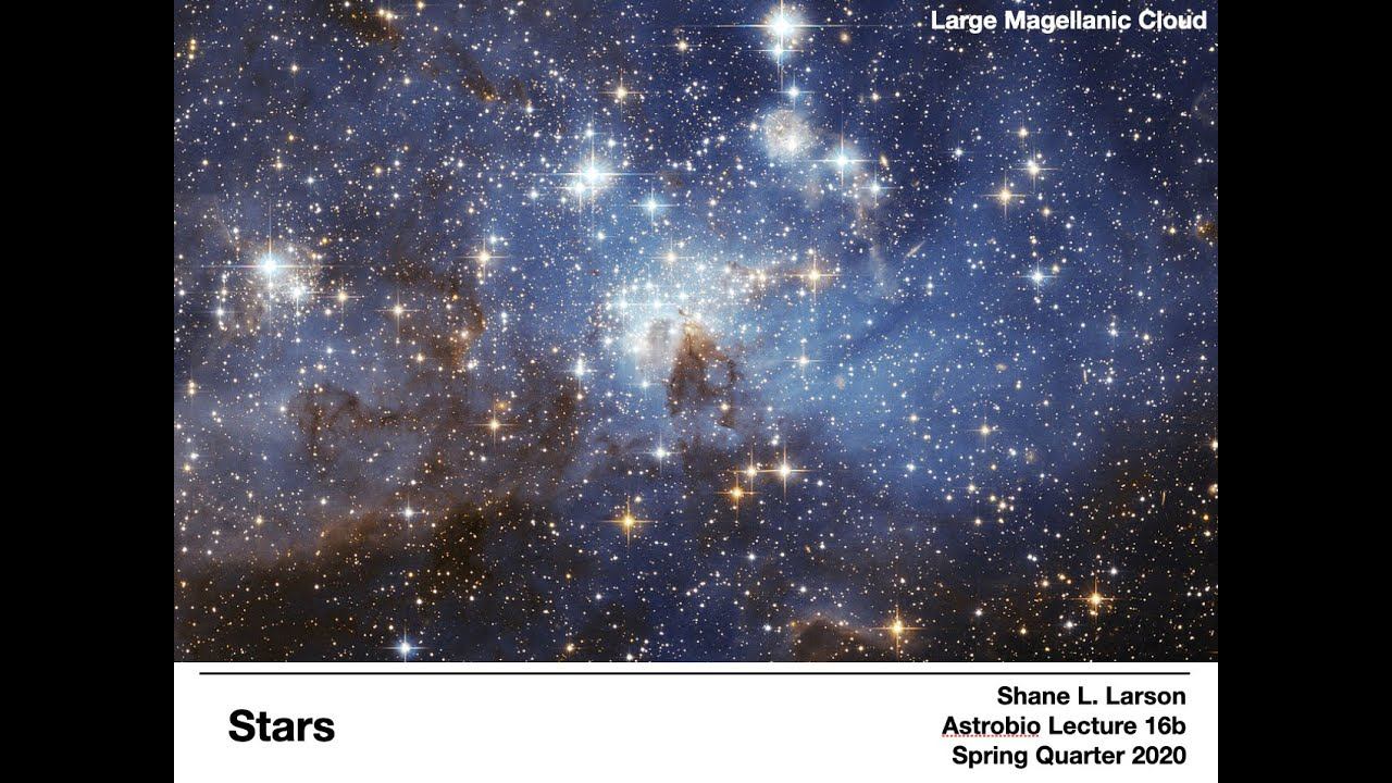 Astro 111 - Astrobiology: Lecture 16b -- Stars
