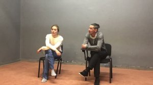 Показательный этюд. Голосовые модуляции.