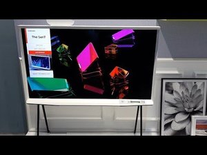 SAMSUNG The Serif 55" QLED 4K HDR Smart TV (2020)