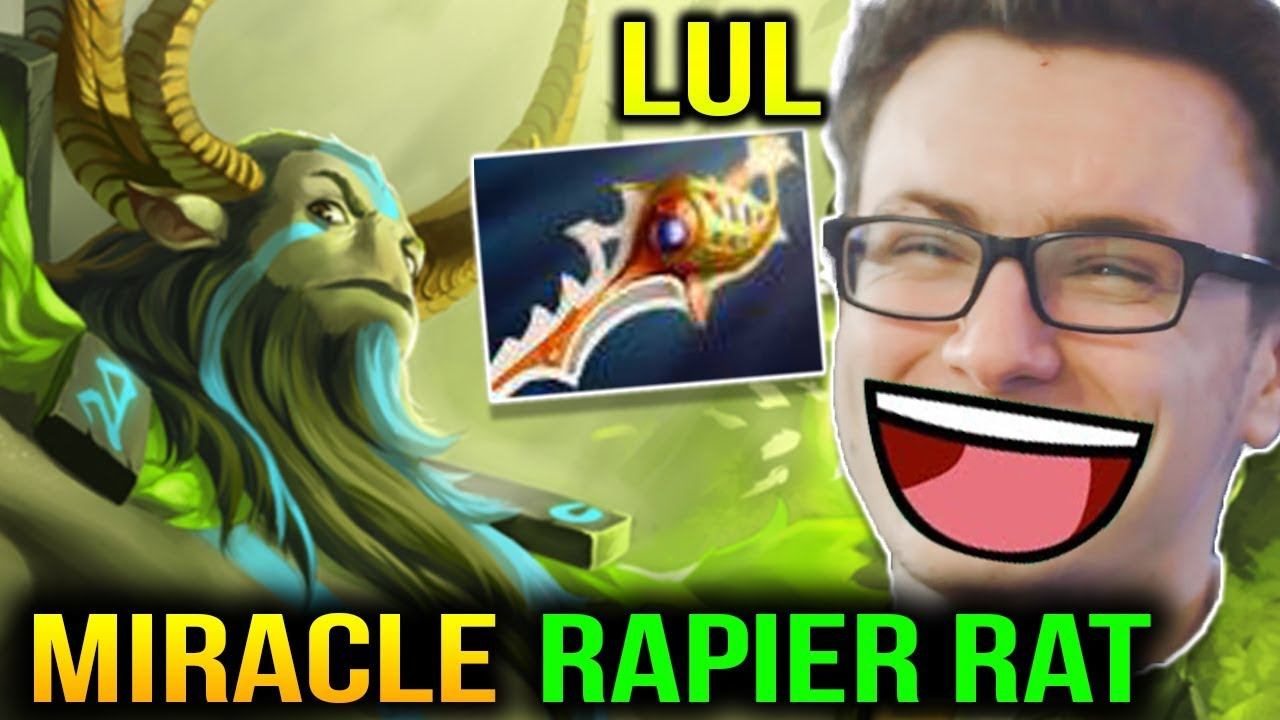 MIRACLE RAPIER RAT MODE with Nature Prophet Dota 2 7.11 смотреть онлайн