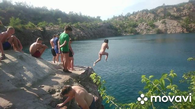 Родоновое озеро. Мигия, вода как на мальдивах. Мальдивы в Украине. смотреть онлайн