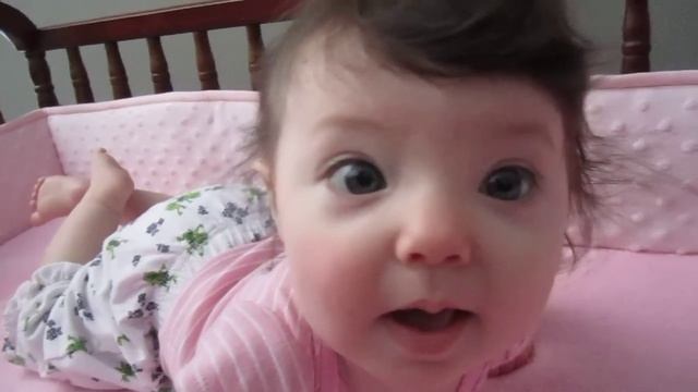 Everly Thomas waking up at 6 months old. Feb 6th, 2015 смотреть онлайн