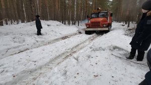 КАВЗ 39766 (4*4) и Урал 4320 испытание по мокрому снегу