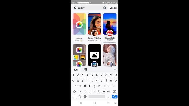 How to Send Gallery Photos as Snap on Snapchat | Gallery ki photo ko as a snap kaise bheje смотреть онлайн